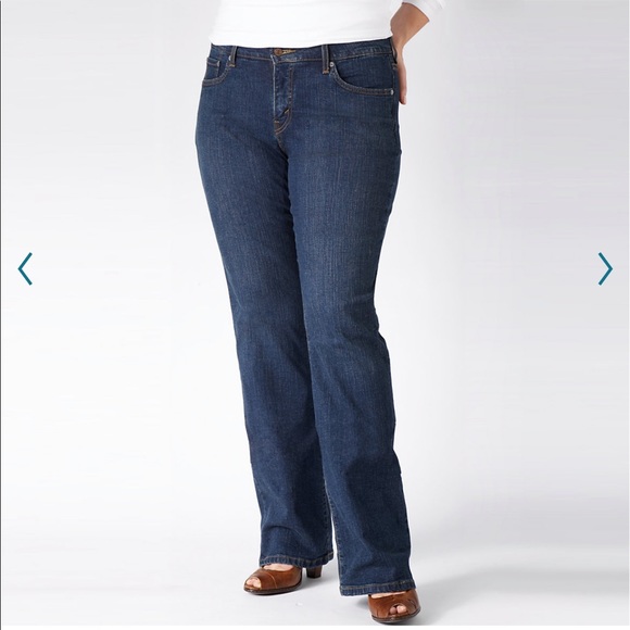Levi’s Perfectly Slimming Boot Cut 512 Jeans - Picture 1 of 10